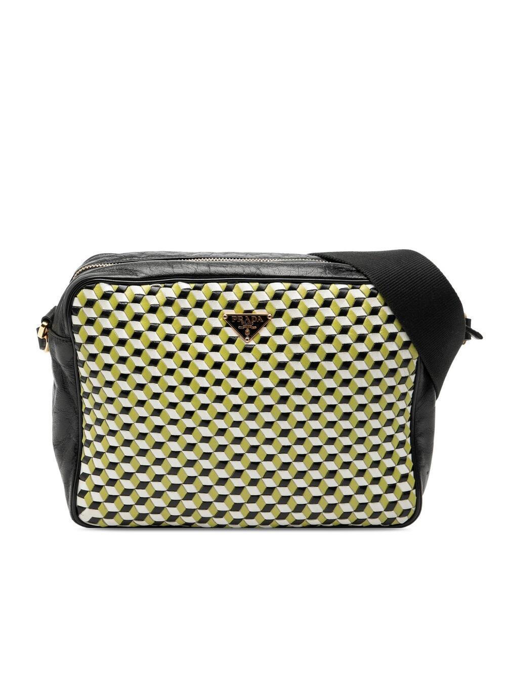 Prada Leather Perspective Cubes #344903P52B
